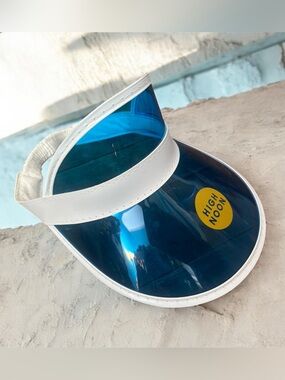 High Noon Translucent Blue Tinted Visor Sun Hat